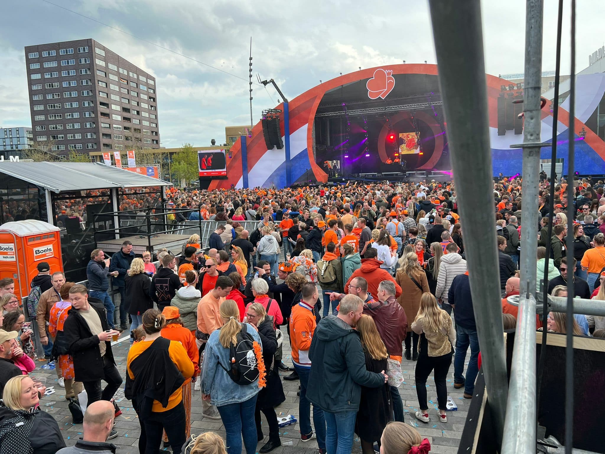 Crowd measuring in the Netherlands